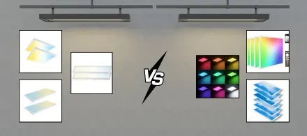 Surface Mount vs Recessed LED Panel Lights