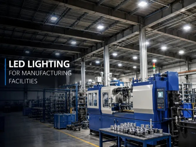 LED Lighting for Manufacturing Facilities: A Commercial Buyer’s Guide to Safer, More Efficient Production Spaces