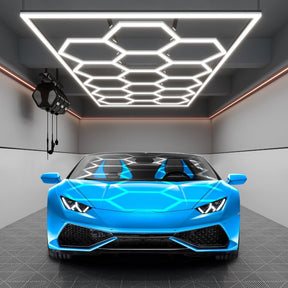Hexagon LED Garage Lights