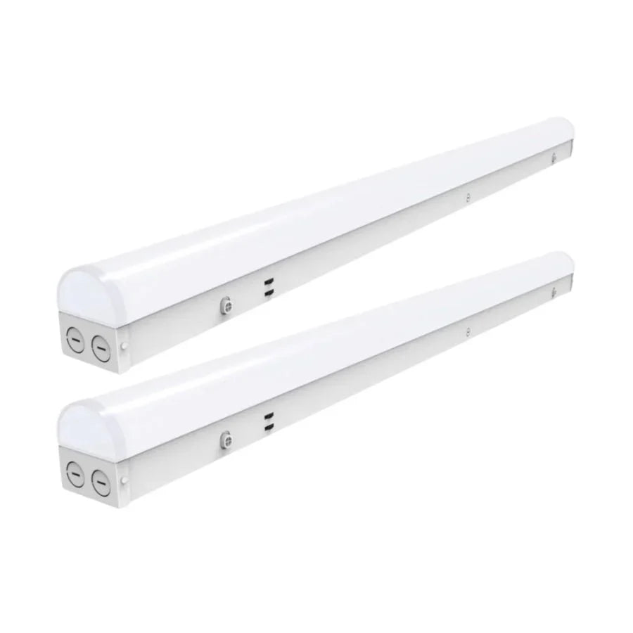 4FT LED Linear Strip Light - Wattage Adjustable 30W/40W/50W, Color Tunable 3500K/4000K/5000K, Dimmable, Commercial Lighting, Ceiling Light Fixture
