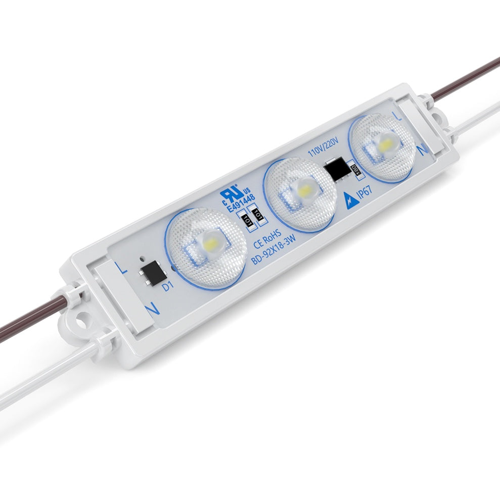 High Voltage 110V/220V AC 1.5W LED Module Outdoor Advertising Light Box with SMD2835 Stylish Ledmodules