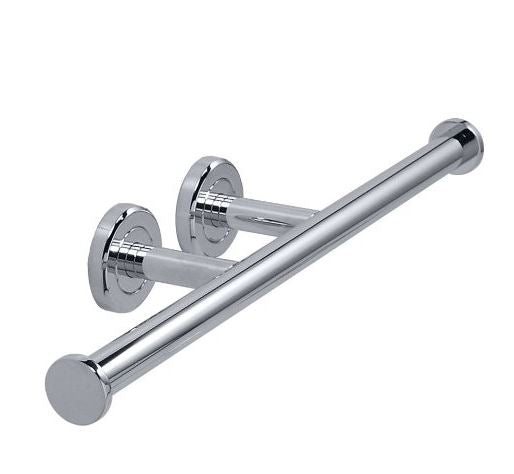 Double Roll Toilet Paper Holder, Chrome
