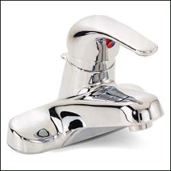 Single-Lever Lavatory Faucet, Chrome Plated