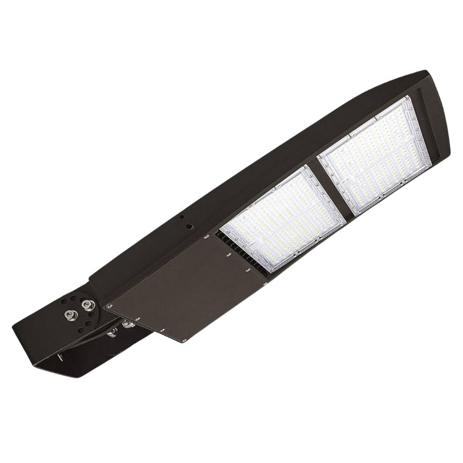 300W/240W/200W LED Parking Lot Light Fixtures, 5700K, 45000 Lumens, 150LM/W, Dusk to Dawn Photocell, IP65 Waterproof, York Mount, 100-277V, ETL Listed