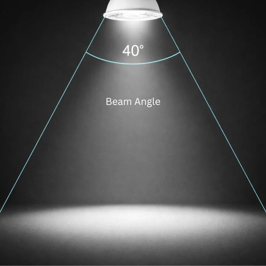 LED MR16 Bulb, 7W (50W Halogen Equivalent), 500 Lumens, 5000K Daylight White, 40° Flood Beam, Dimmable, 12V Low Voltage, GU5.3 Base, UL Damp Rated, Accent & General Lighting