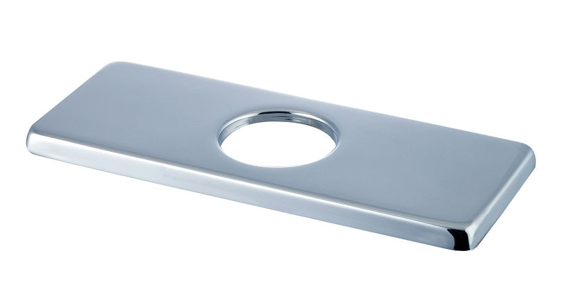 Sink Faucet Cover Plate, Chrome